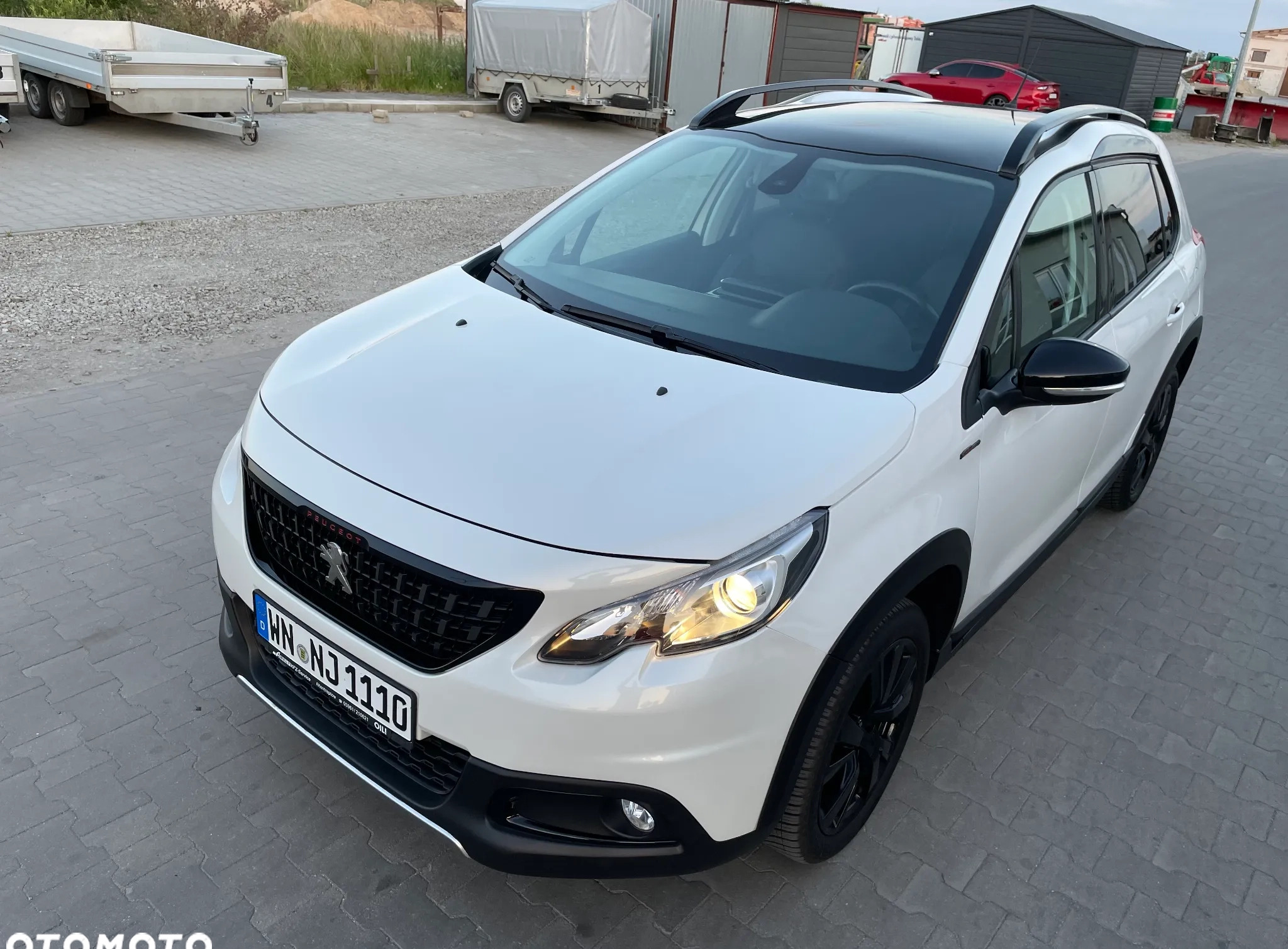 Peugeot 2008 cena 53900 przebieg: 40000, rok produkcji 2019 z Gostyń małe 326